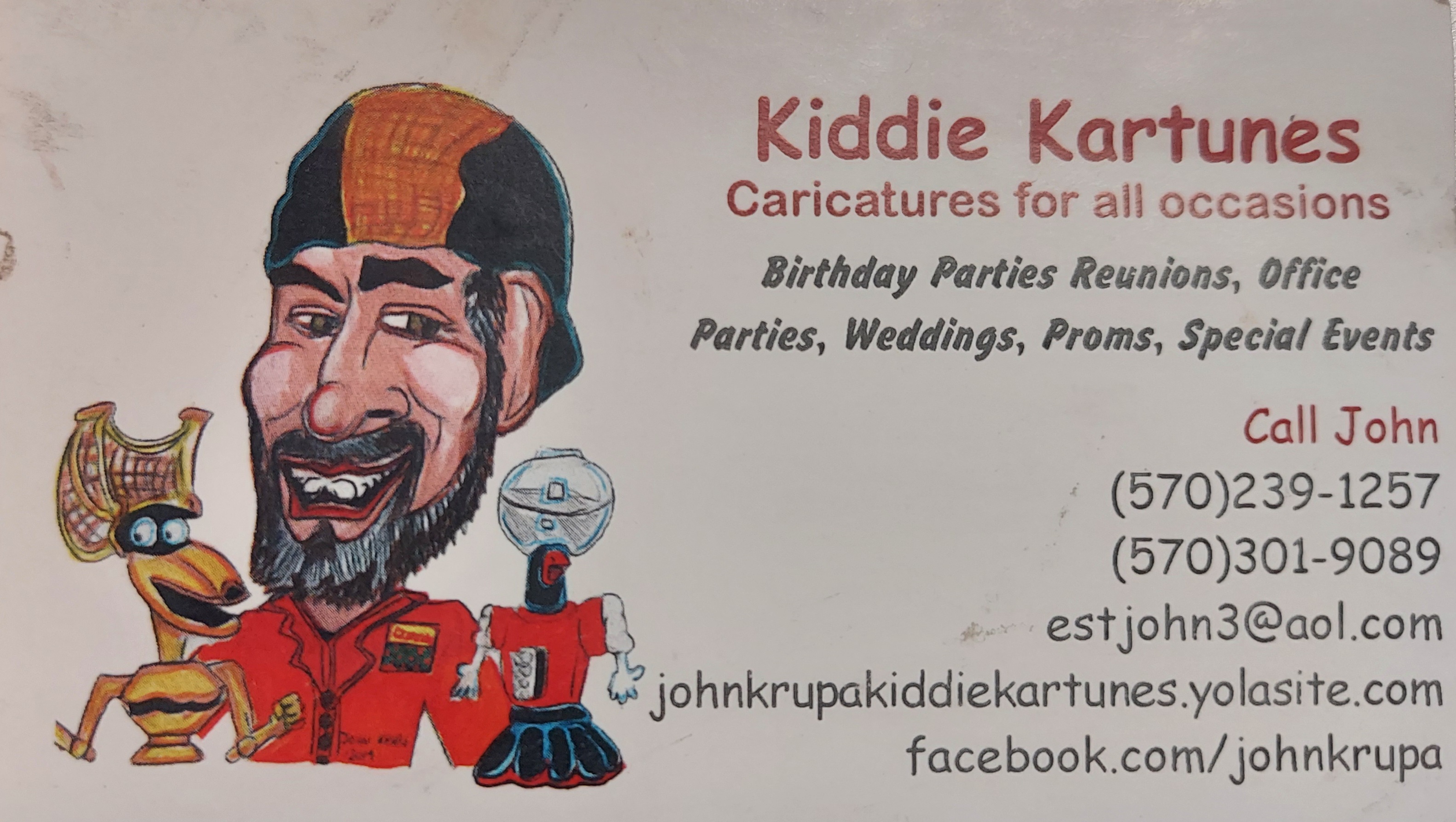 JOHN KRUPA(KIDDIE KARTUNES )